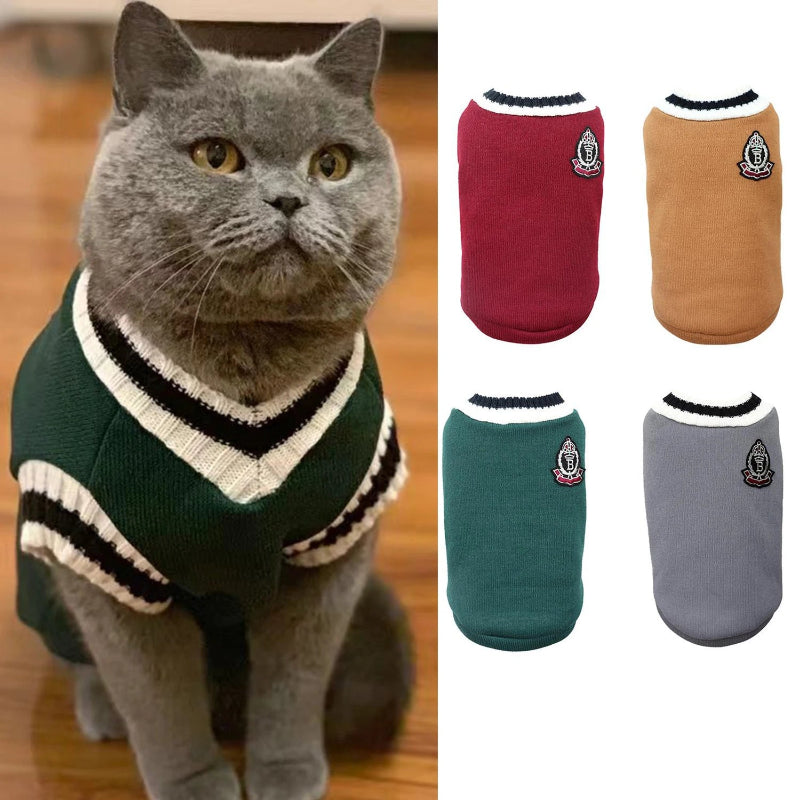 Cat Clothes Autumn Winter Jacket