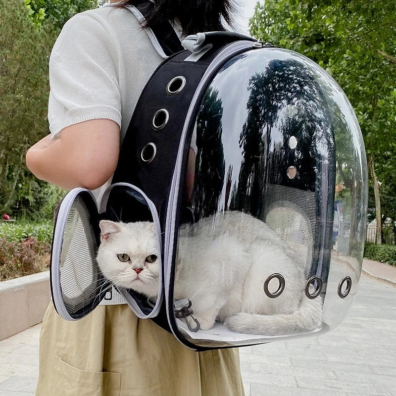 Cat Carrying Bag Space Pet Backpacks Breathable Portable