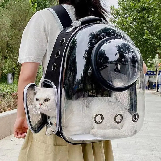 Cat Carrying Bag Space Pet Backpacks Breathable Portable