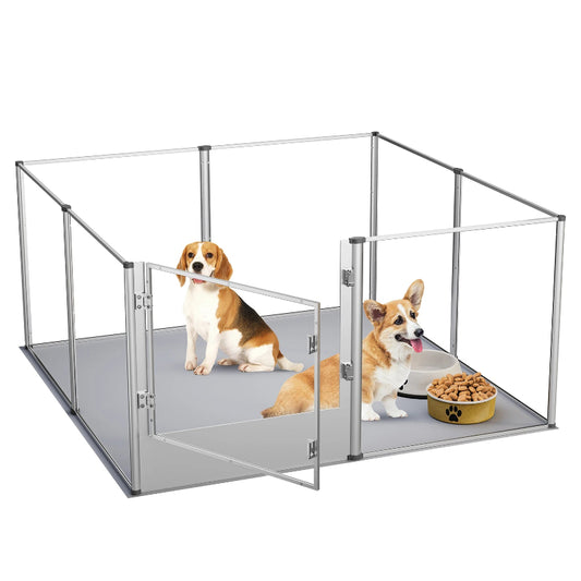 Acrylic Dog Playpen Fence